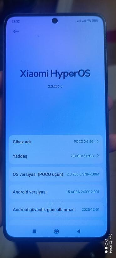 star x mini 1: Poco X6, rəng - Boz — 8