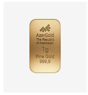 qızıl kulce: AzerGold qızıl külçələri sarılır. Bağlı qutusundadir. Birlikdə — 2