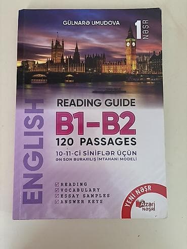 mini keys: Məhsul: “Reading Guide B1–B2: 120 Passages” – İngilis dili üzrə — 1