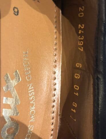 Makasin və loferlər: Ölçü: 40, rəng - Qara, İşlənmiş — 6