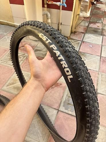 cd disk: MTB təkər komplekti – CST Patrol şin + palüminium clincher halqa Disk — 6