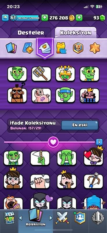 top messi: Clash Royale hesabı – güclü kolleksiya və yüksək göstəricilər - Kral — 4