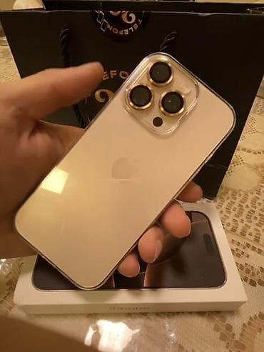 IPhone 16 Pro, 128 GB, Qızılı, Face ID