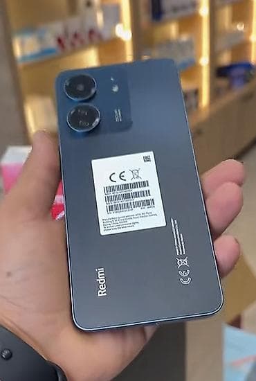 ayfon 6 64: Redmi 13C, 128 GB, rəng - Göy, İki sim kartlı — 1
