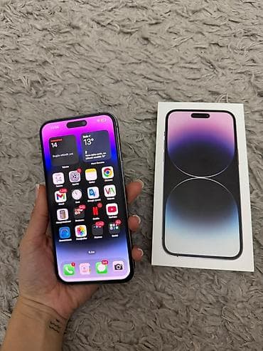 kompi: IPhone 14 Pro, 128 GB, Deep Purple, Face ID — 1