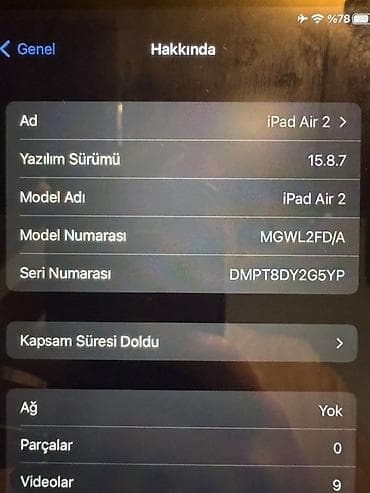 ipad 5 mini: İşlənmiş Apple iPad Air 2, 9,7", 128 GB, Pulsuz çatdırılma — 2
