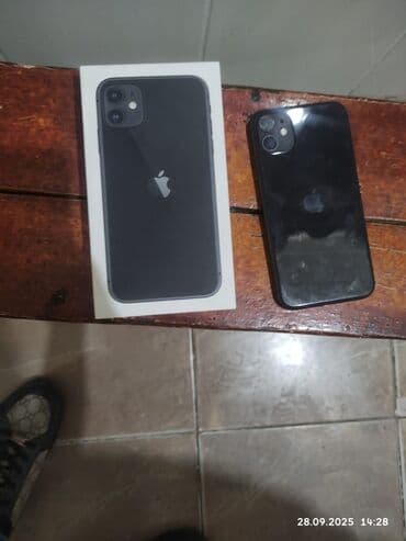 iphone 11 yeni: IPhone 11, Qara, Face ID — 1