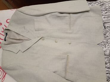 cins pencekler 2022: Klassik kişi pencəyi - Rəng: açıq bej/şampan - Kəsim: iki parça — 3