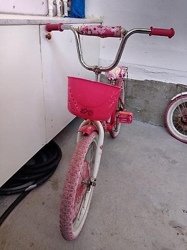 Детские велосипеды: Uşaq velosipedi – Barbie temalı - Ölçü: təxminən 20 düym təkərlər — 2