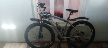 26 liq velosiped tekeri: Dağ velosipedi – alüminium gövdə, 29” təkərlər, disk əyləclər, ön — 1