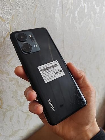 ТВ и видео: Honor X7a, 128 ГБ, цвет - Черный, Сенсорный, Отпечаток пальца, Две SIM карты — 1