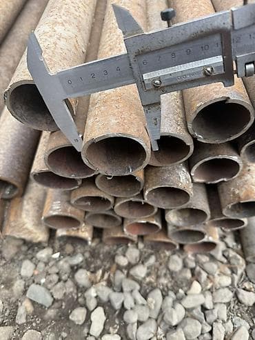 Məhsul: Polad borular 60 mm qalınlıq 4 mm uzunlugu 5 metrə 1 metrəsi