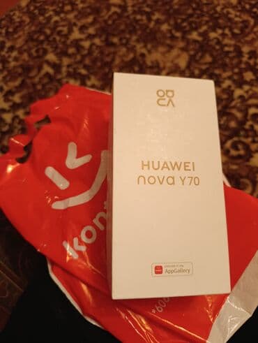 honor 9 pad: Huawei Nova Y70, 128 GB, rəng - Qara, İki sim kartlı — 1