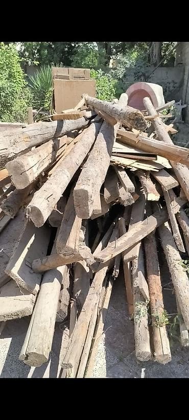 şabalıd ağacı: Taxta materialları – müxtəlif ölçülü şalban, dirək və lövhə qarışığı — 1
