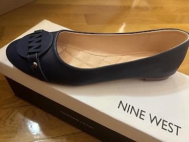 Baletkalar: Baletkalar, Nine West, Ölçü: 38, rəng - Göy, Yeni — 1