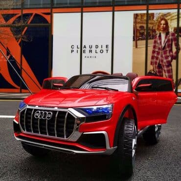 qizlar ucun ketalar: Oğlan və qızlar üçün uşaq elektrik avtomobili AUDI Q8 Yaş həddi — 13