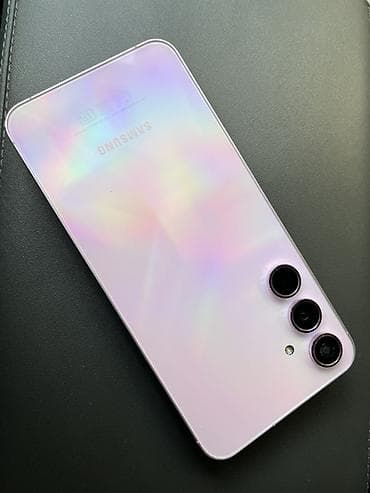 resident evil village: Samsung Galaxy A55 5G, 256 GB, rəng - Bənövşəyi, Barmaq izi — 2