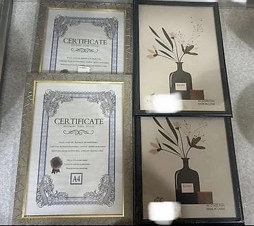 yevro sekilleri: Рамка А4 (21 x 29.7 см), Пластик — 8