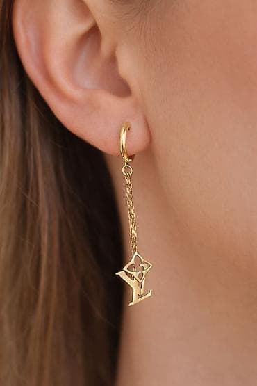 kardinal qolbag: Dəstə daxildir: Sırğa, Bilərzik, Sarı qızıl, 585 Əyar, 6 g — 3