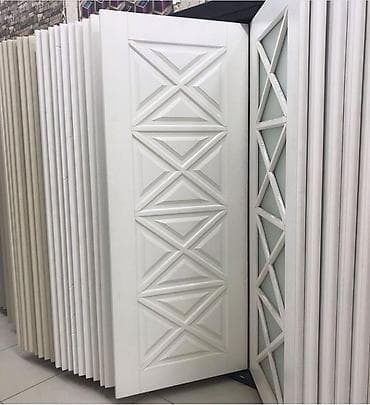 Ağ rəngli otaq qapıları – bir neçə fərqli dizayn - Material: MDF