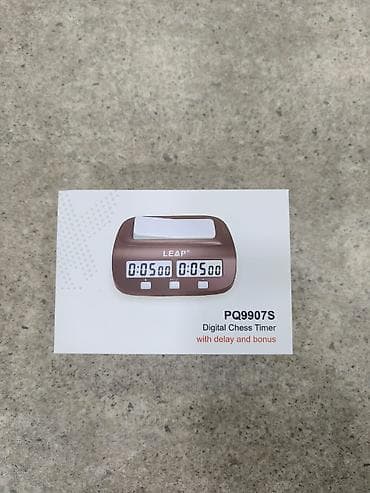 LEAP PQ9907S rəqəmsal şahmat taymeri - Gecikmə və bonus (increment)