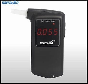 Alkotesterlər: GREENWON rəqəmsal alkoqol testi (alkometr) - Nəfəs analizatoru tipli — 1