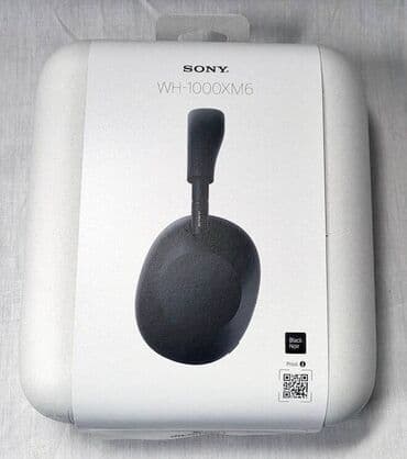 micro: Sony WH-1000XM6 Yenidir! Qara rəng. Orijinal məhsul! The Best Noise — 1