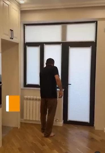 Şamlar: Plisse jalüz pərdələr – pəncərə və balkon qapıları üçün müasir həll — 4