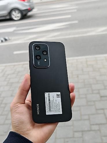 Honor 200 Lite, rəng - Qara, İki sim kartlı