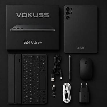 Kateqoriya: Planşetlər Brend: Vokuss Model: S24 Ultra + tab black