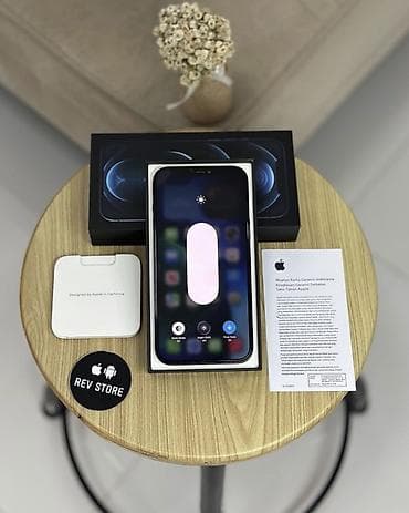 iphone 12 pro dubay: IPhone 12 Pro Max, 128 GB, Sierra Blue, Face ID, Hissə-hissə ödəniş, Simsiz şarj — 2