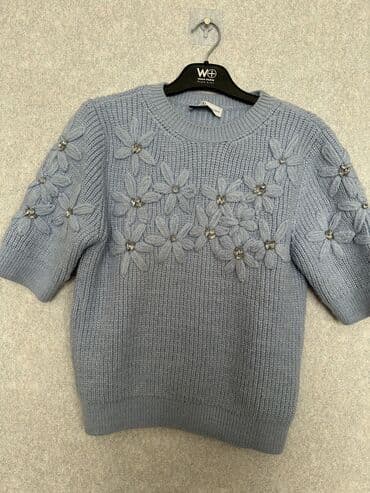 женские свитера с горлом: Mavi qalin Ust geyim Standart beden — 2