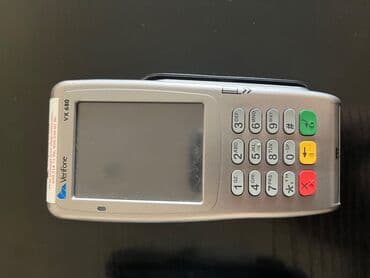 Kassa aparatları: Pos terminal Verifone Ikiside ishlekdir, adapterleri yoxdu, zapcast — 3
