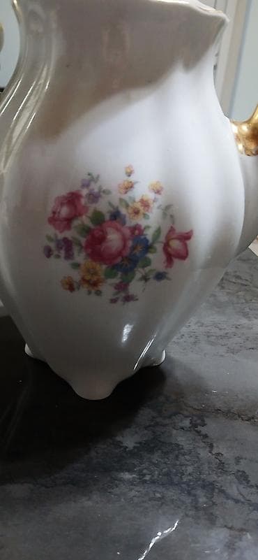 caydanlar: Rəng - Ağ, Çaydan, Farfor — 3