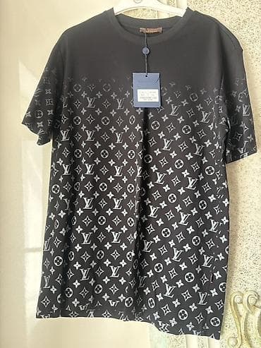 hind geyimi: Futbolka, Louis Vuitton, 2XL, rəng - Qara — 3