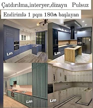 mebel vitrin: Mətbəx mebeli və interyer dizaynı – individual layihələndirmə ilə — 1