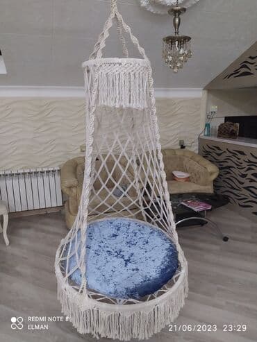 qamaklar: Qamak yelləncək satılır Yenidir .100 kq adam rahatlıqla istifadə edə — 2