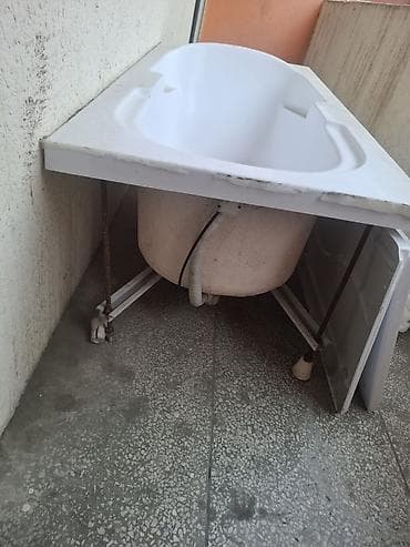 hamam cəni: Akril vanna –(ikinci əl) quraşdırmaya hazır model - Material: yüksək — 3