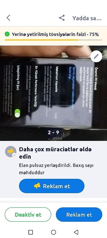 mi mix 3: IPhone 8, 64 GB, Jet Black, Face ID, Barmaq izi — 10