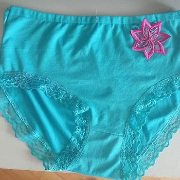 Donlar: Qadın alt paltarı dəsti – müxtəlif dizaynlar - Model 1: Tünd göy — 3