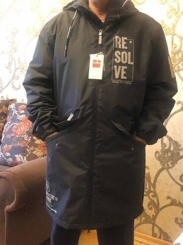 kisi pencekleri: Yeni gödəkçə (parka), Moskvada alınıb. Çox istidir. L ölçüdədir. Qara — 2