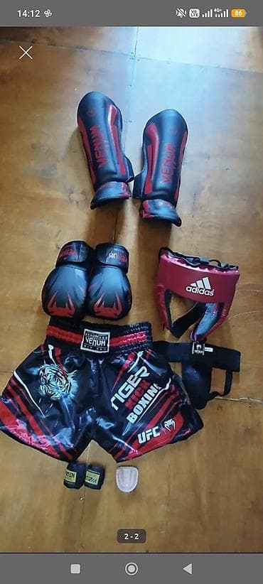 Velosipedlər: Kickboks/MMA üçün tam avadanlıq dəsti Dəst tərkibi: - Venum qamışlıq — 1