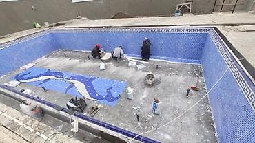 baseyn dermanlari: Hovuz tikintisi, hovuz təmiri, hovuz mozaika işləri — 5
