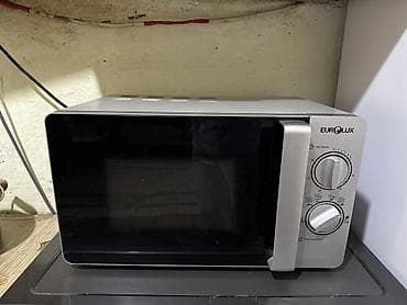 qaz panel: Mikrodalğalı soba Eurolux, Ayrıca dayanan, Mikrodalğalar ilə, rəng - Gümüşü — 1