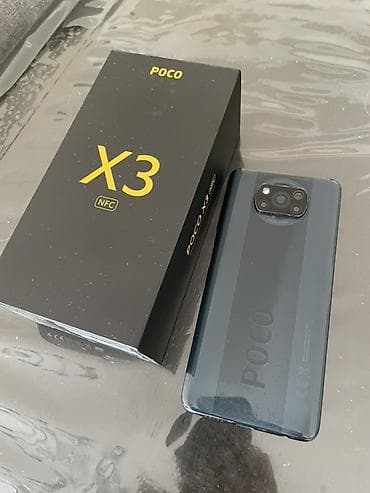 poco telefon: Poco X3 NFC, rəng - Boz, Barmaq izi — 3