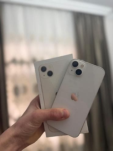 iphone satışı: IPhone 13, 128 GB, Ağ, Zəmanət, Face ID, Sənədlərlə — 1