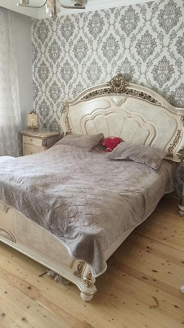 qapi ucun perdeler: İkinəfərlik çarpayı — 2