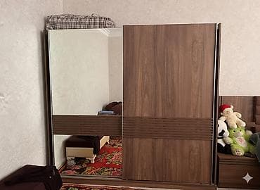 iwlenmiw mebel: İkinəfərlik çarpayı, Dolab, Termo, 2 tumba, İşlənmiş — 4