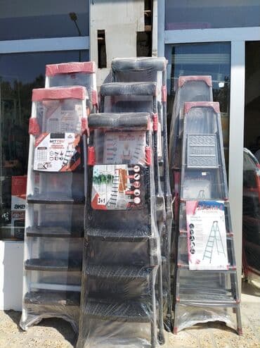 toz boya: Müxtəlif ölçülərdə məişət və peşəkar istifadə üçün pilləkənlər — 1