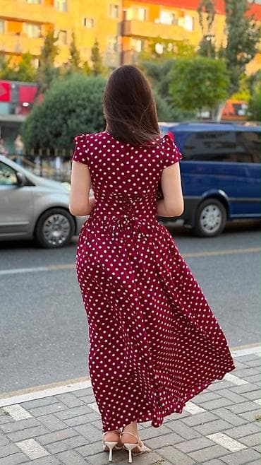 don geyim: Qadınlar üçün maxi don - Model: Yüksək belli, ətək hissəsi geniş — 8